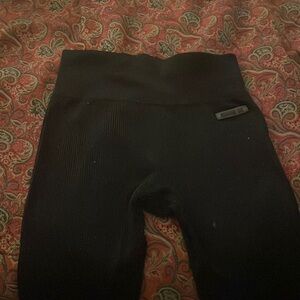 Summer ray black ribbed legging in size M